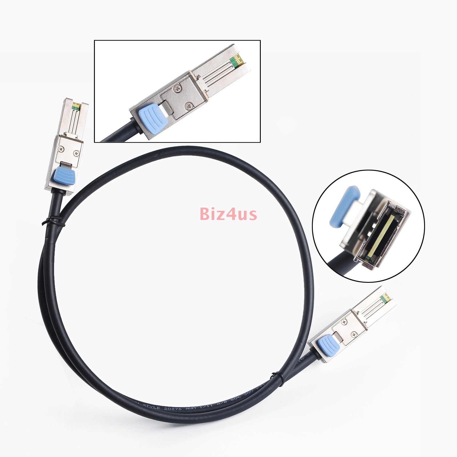 26Pin SFF-8088 to SFF-8088 External Mini SAS Data Server Cable For DELL 1M/2M/3M