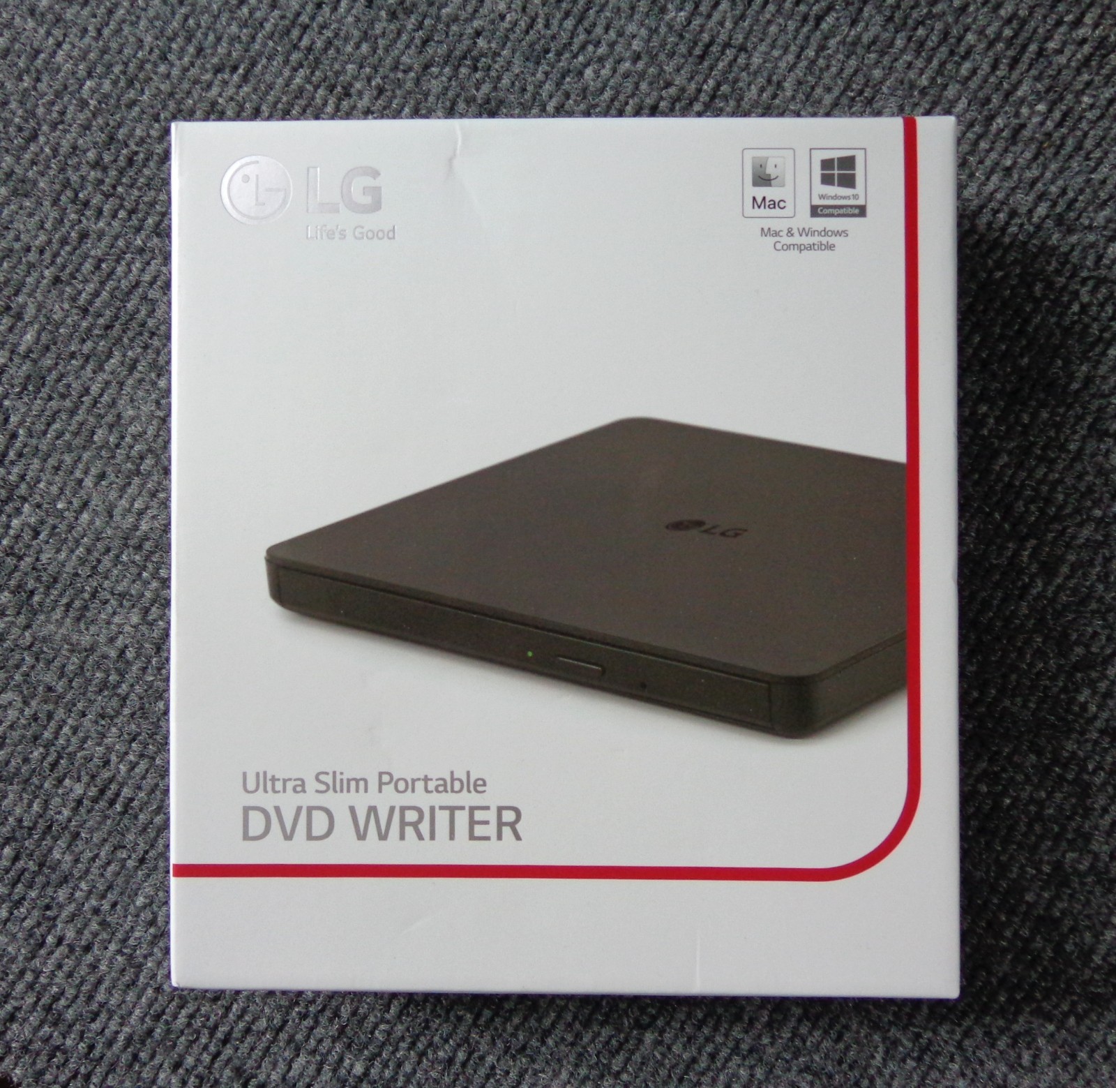 LG Ultra Slim Portable DVD Writer New in Box