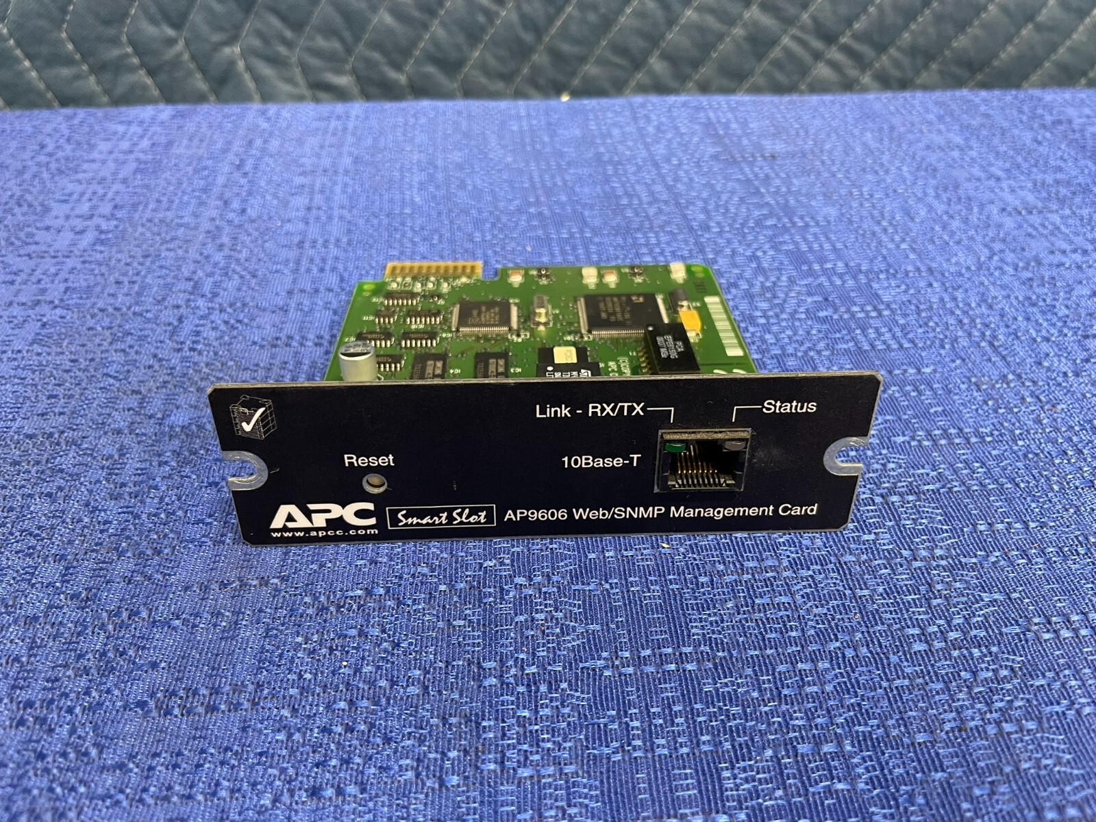 APC AP9606 SmartSlot Web/SNMP Network Management Card 640-0823G REV.9