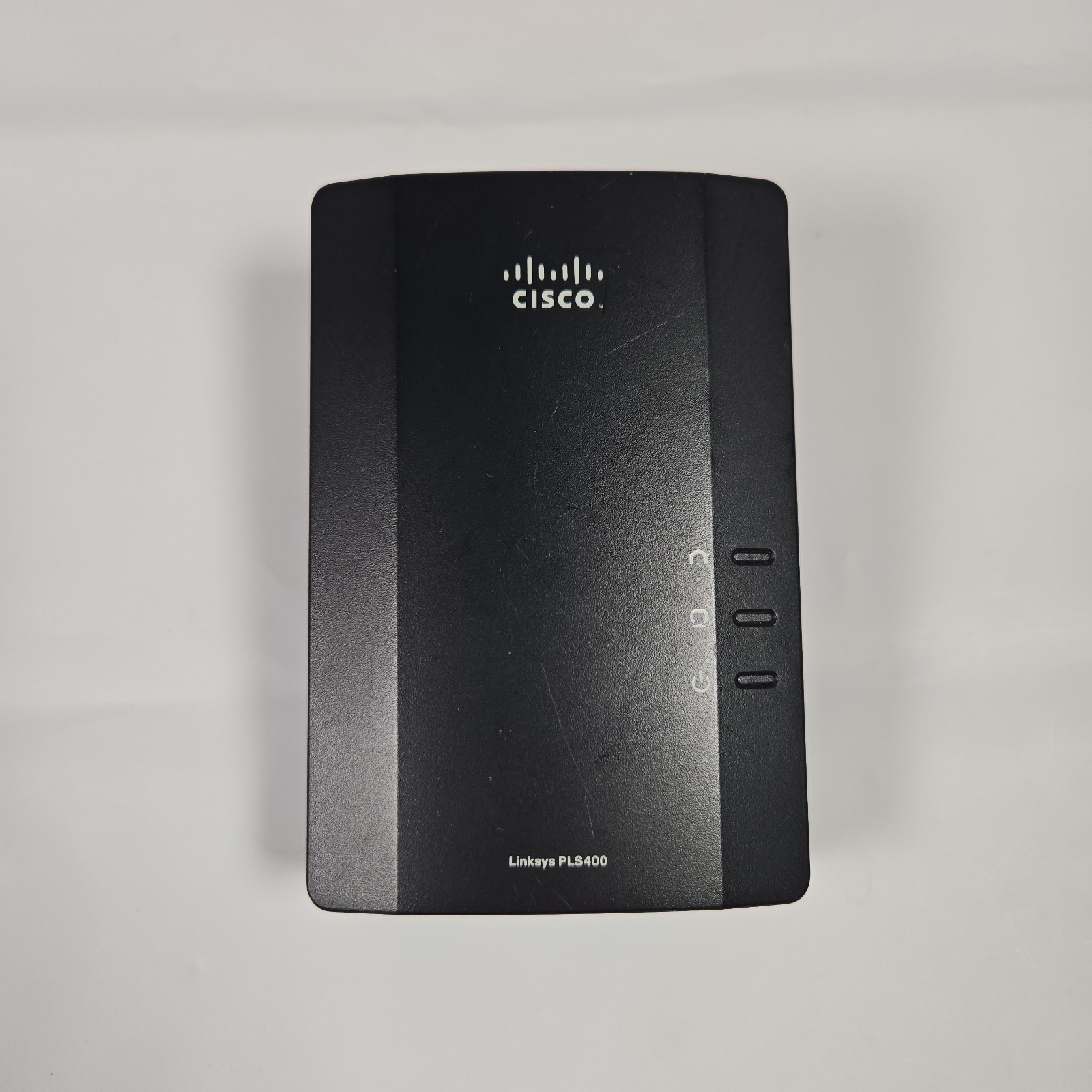 Linksys PLS400 Cisco Powerline 200Mbps 4-Port Network Adapter Single Add-On Plug