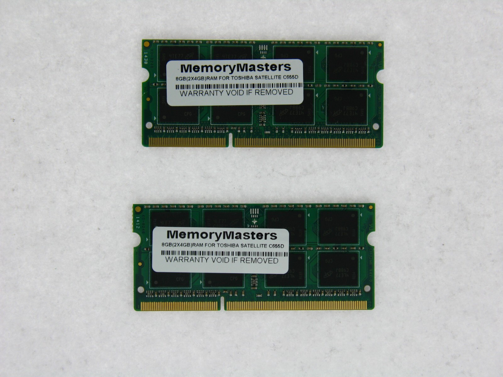 8GB (2X4GB) Memory RAM for Toshiba Satellite C655D-S5515, C655D-S5511 15.6 "