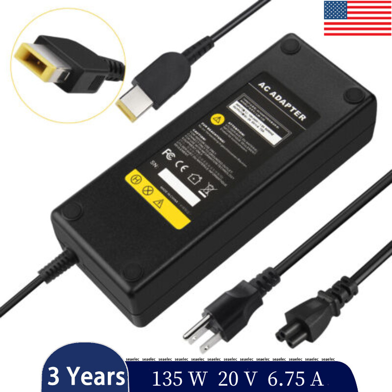 135W Charger Power Supply for Lenovo Thinkpad Thunderbolt Docking Station Laptop