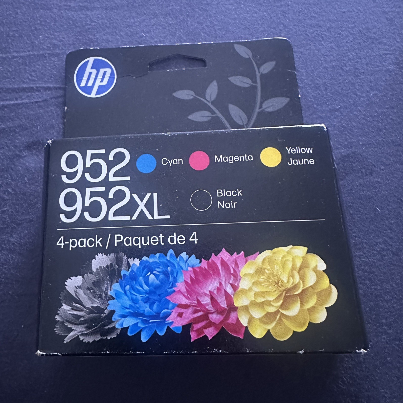 Genuine HP 952 952XL Ink 4-Pack Combo OEM Sealed Set Black Color Exp JAN 2028