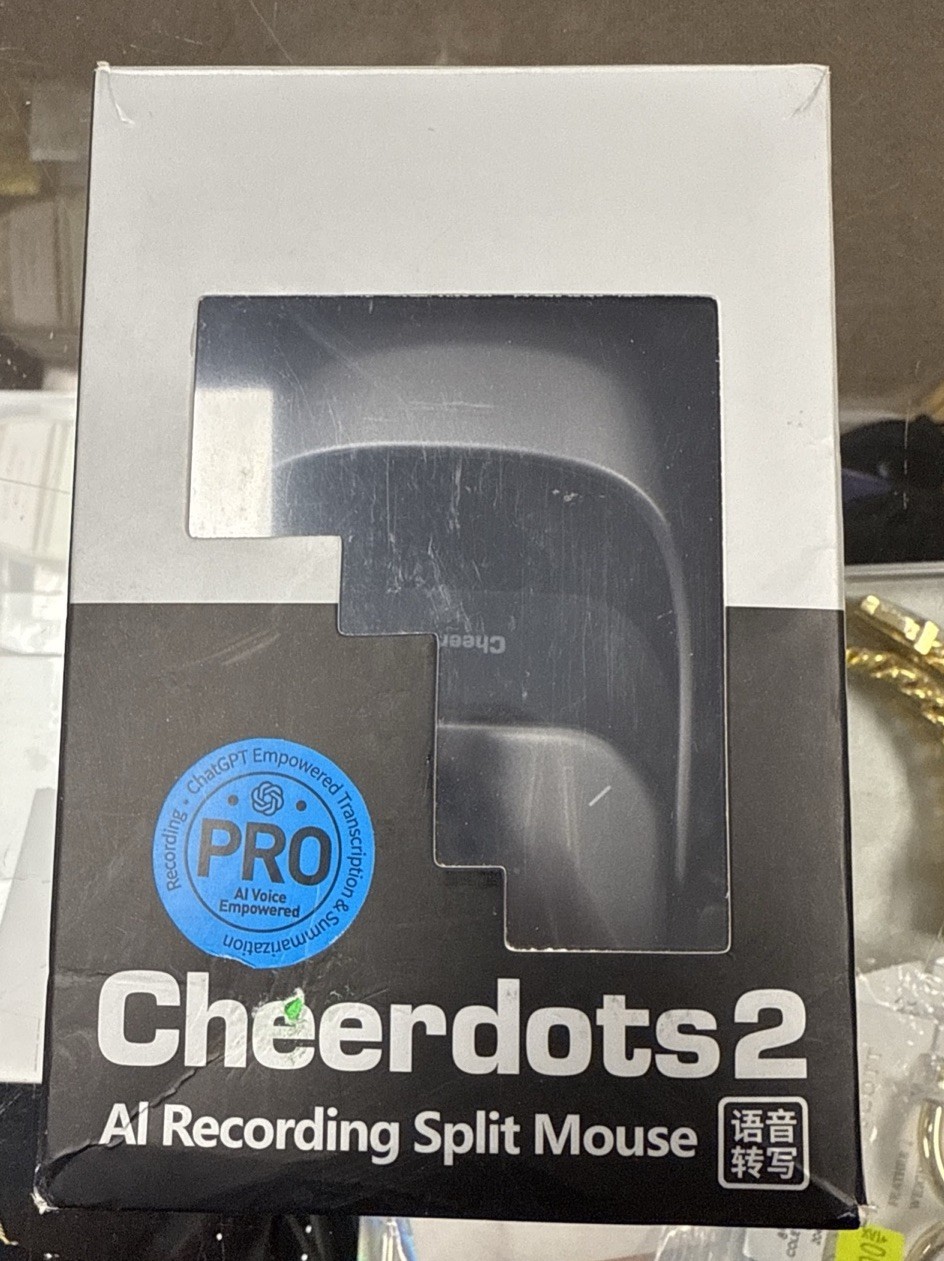Cheerdots 2 AI Recording Split Mouse Wireless Bluetooth 5.0 Model CHP04