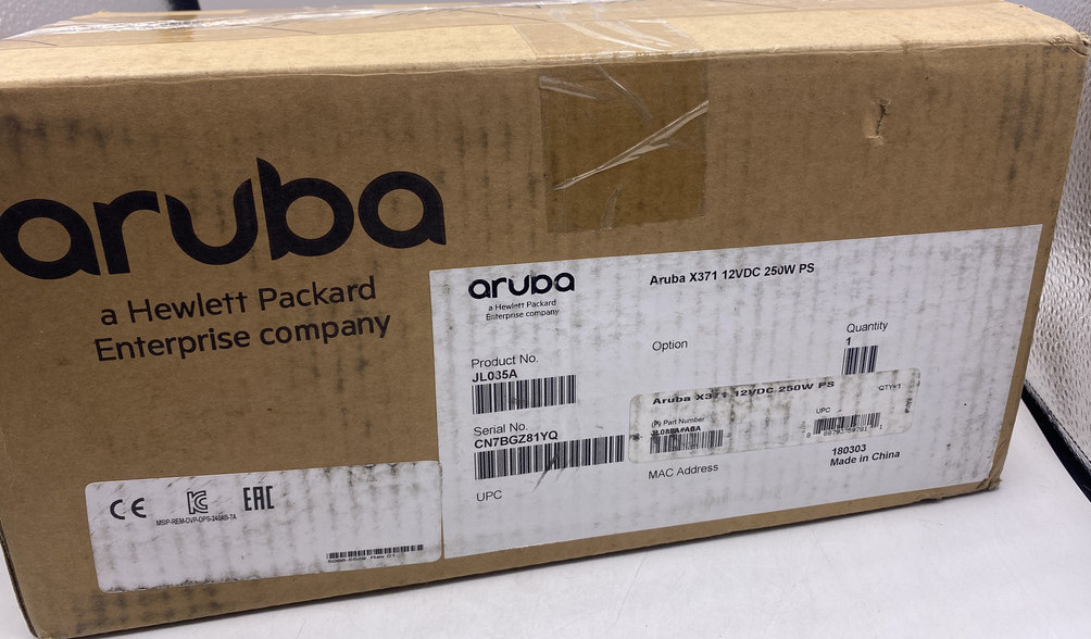 HPE ARUBA DPS-240AB-7 SWITCHING POWER SUPPLY JL085A