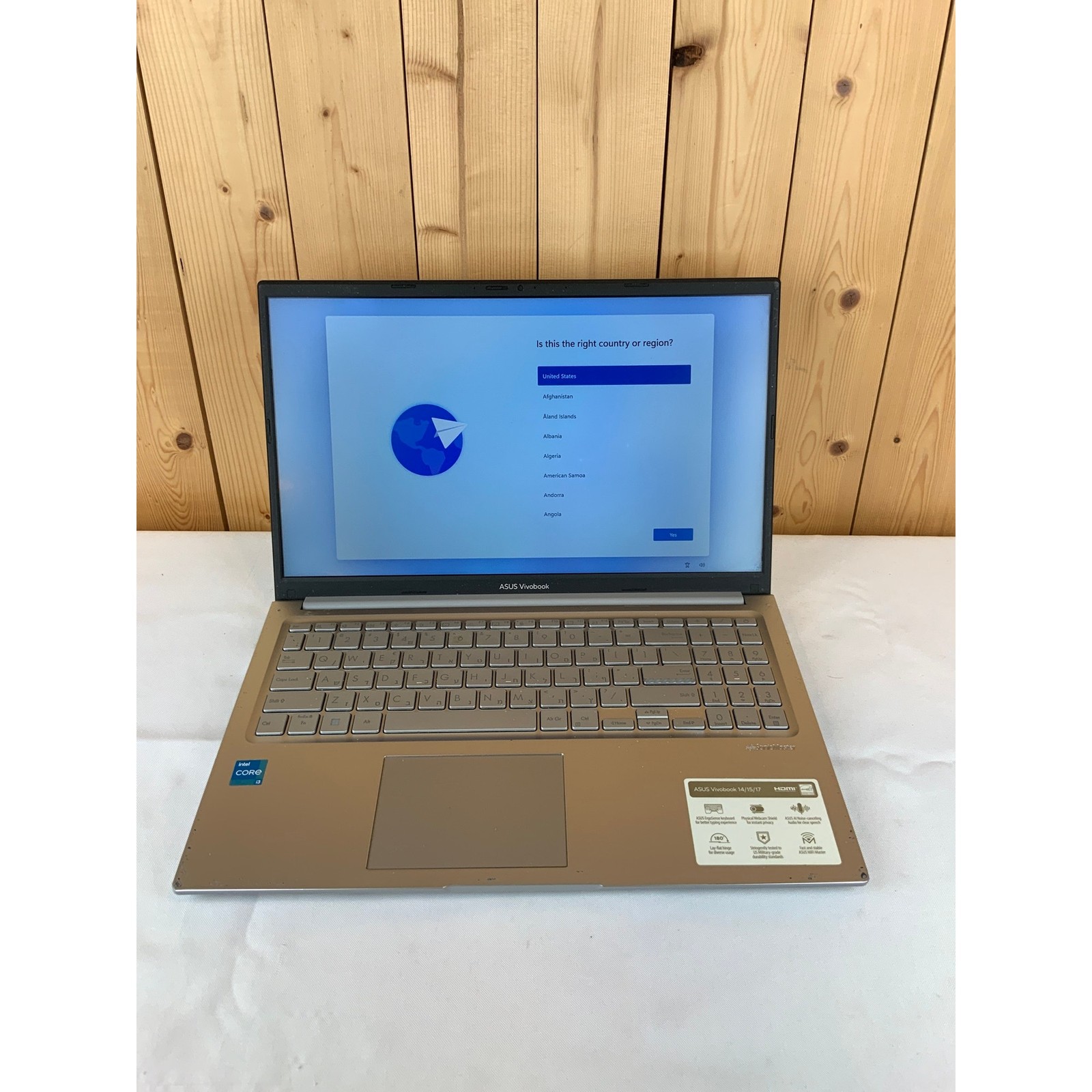 ASUS Vivobook 15 (X1504ZA), 512GB, i3, Silver, NON-Standard Keyboard
