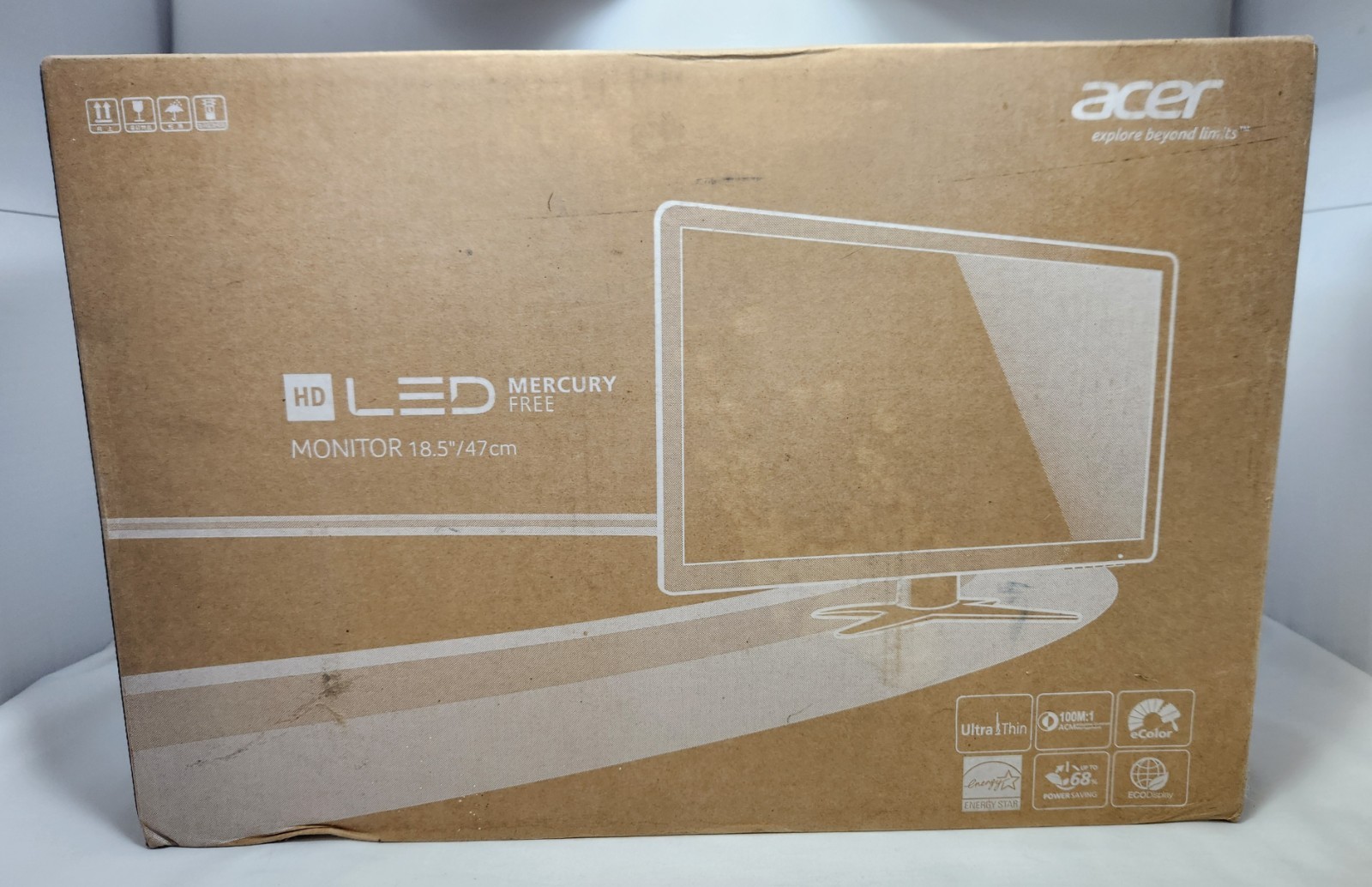 Acer HD LED 18.5’ Computer Monitor G196HQL – New in Box