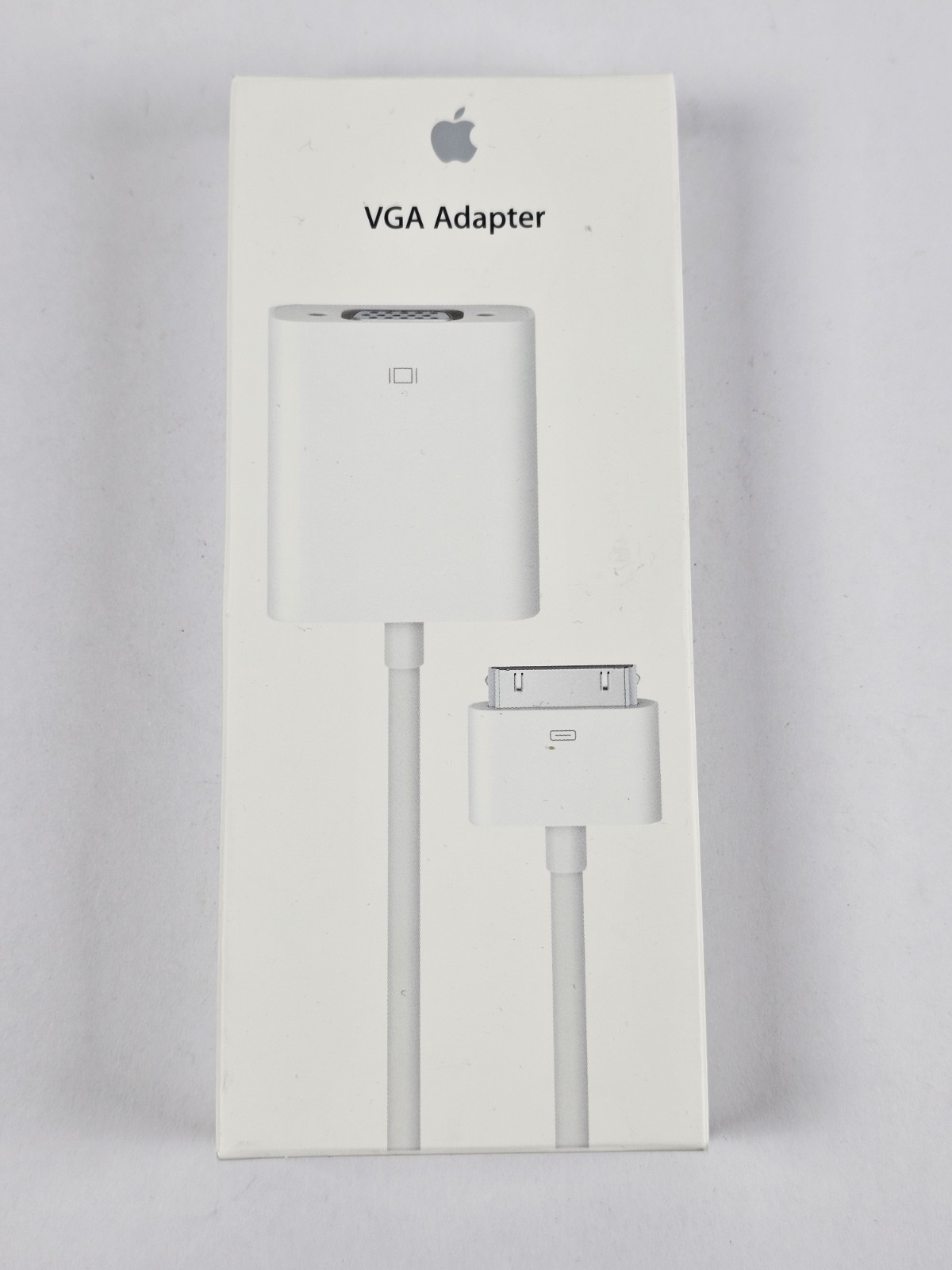Apple VGA to 30-pin Adapter A1368 for iPad iPhone MC552ZM/B (New in Box)
