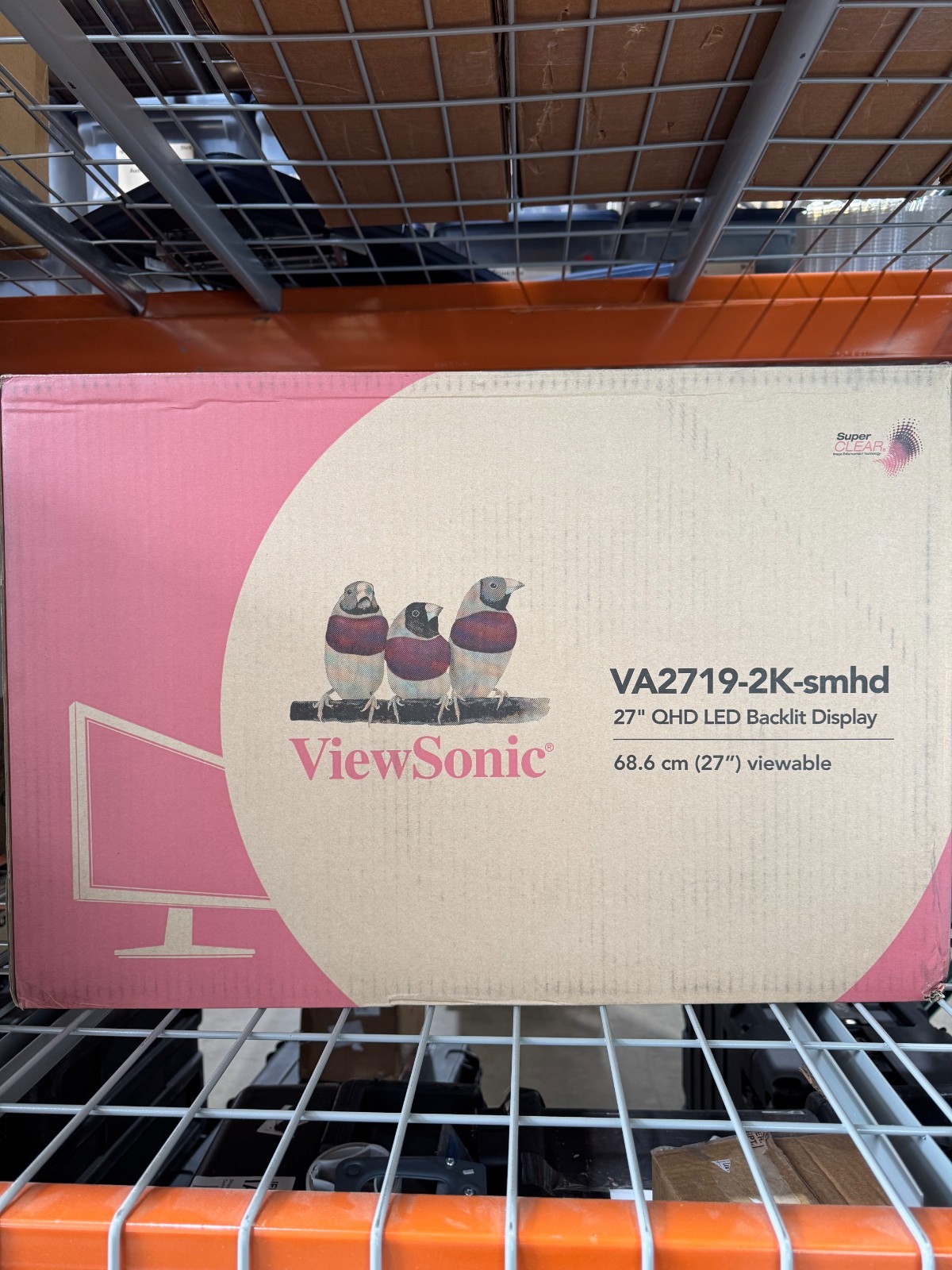 ViewSonic VA2719-2K-smhd 27" QHD LED Backlit Display