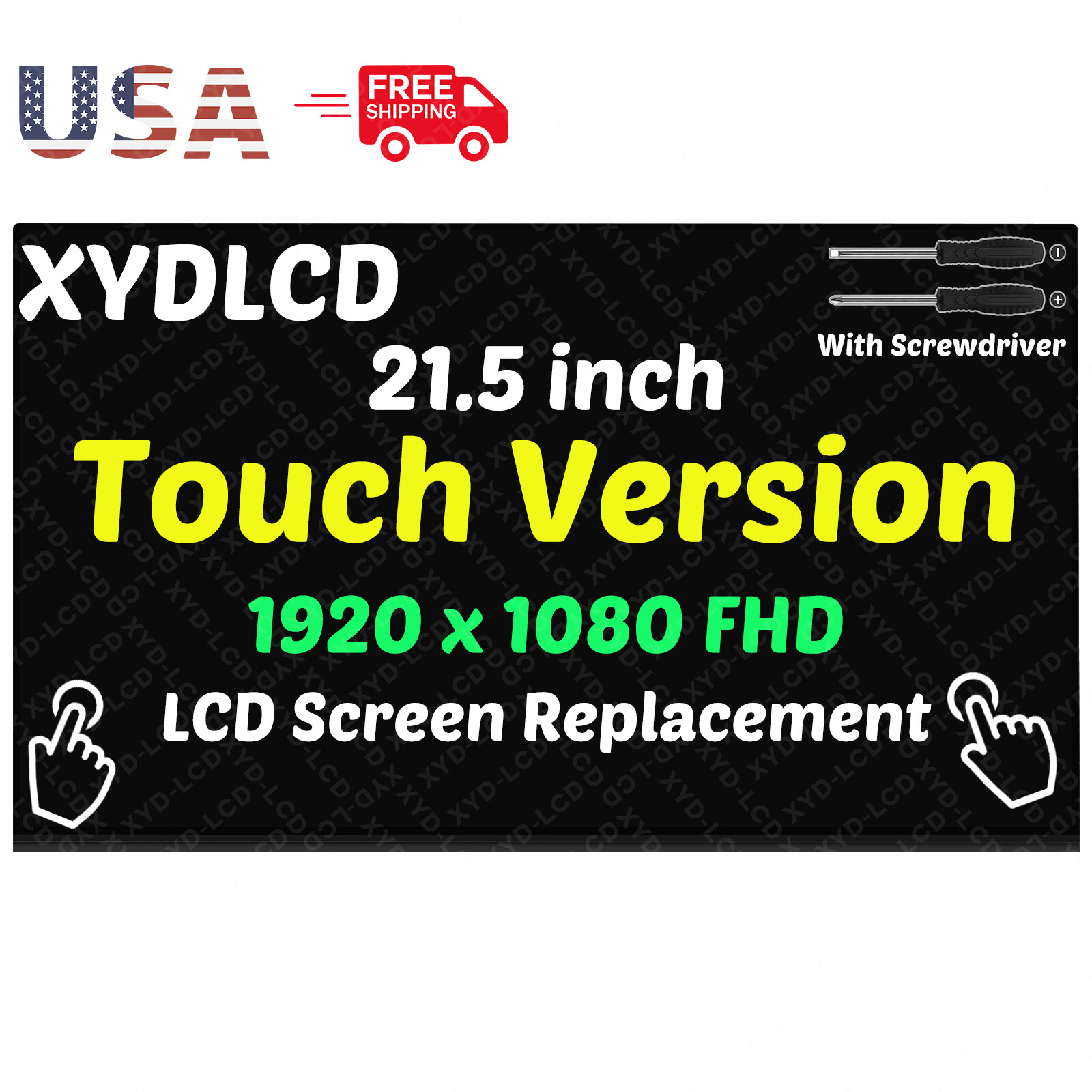 21.5" for Lenovo IdeaCentre AIO A340-22IGM All-in-One F0EA LCD Screen Touch FHD