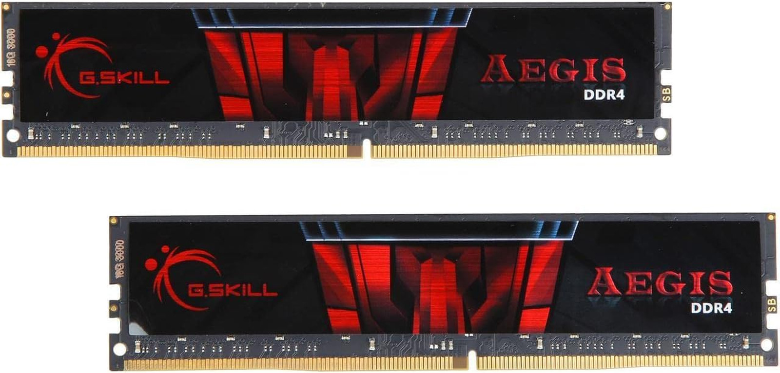 AEGIS Series DDR4 RAM (XMP) 32GB (2X16Gb) 3000Mt/S CL16-18-18-38 1.35V Intel AMD