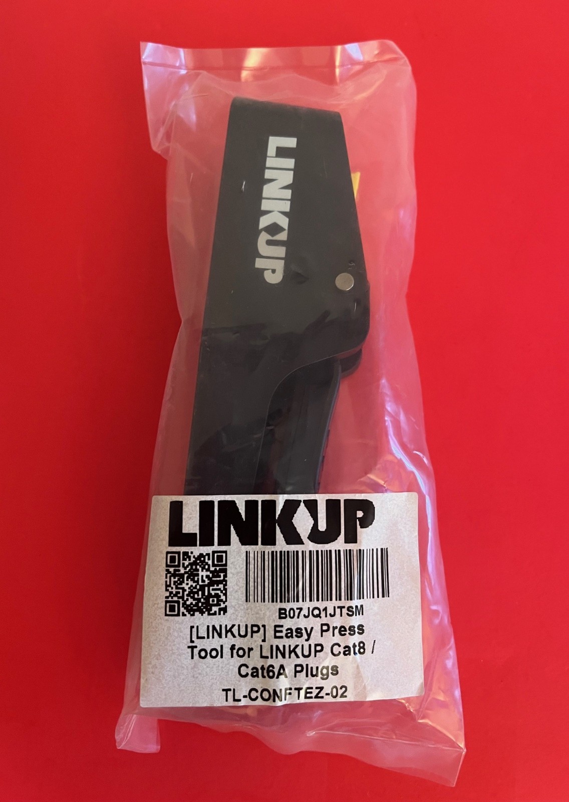 LINKUP - Easy Press Connector Tool for LINKUP Cat8 / Cat6A RJ45 Shielded Die-Cas