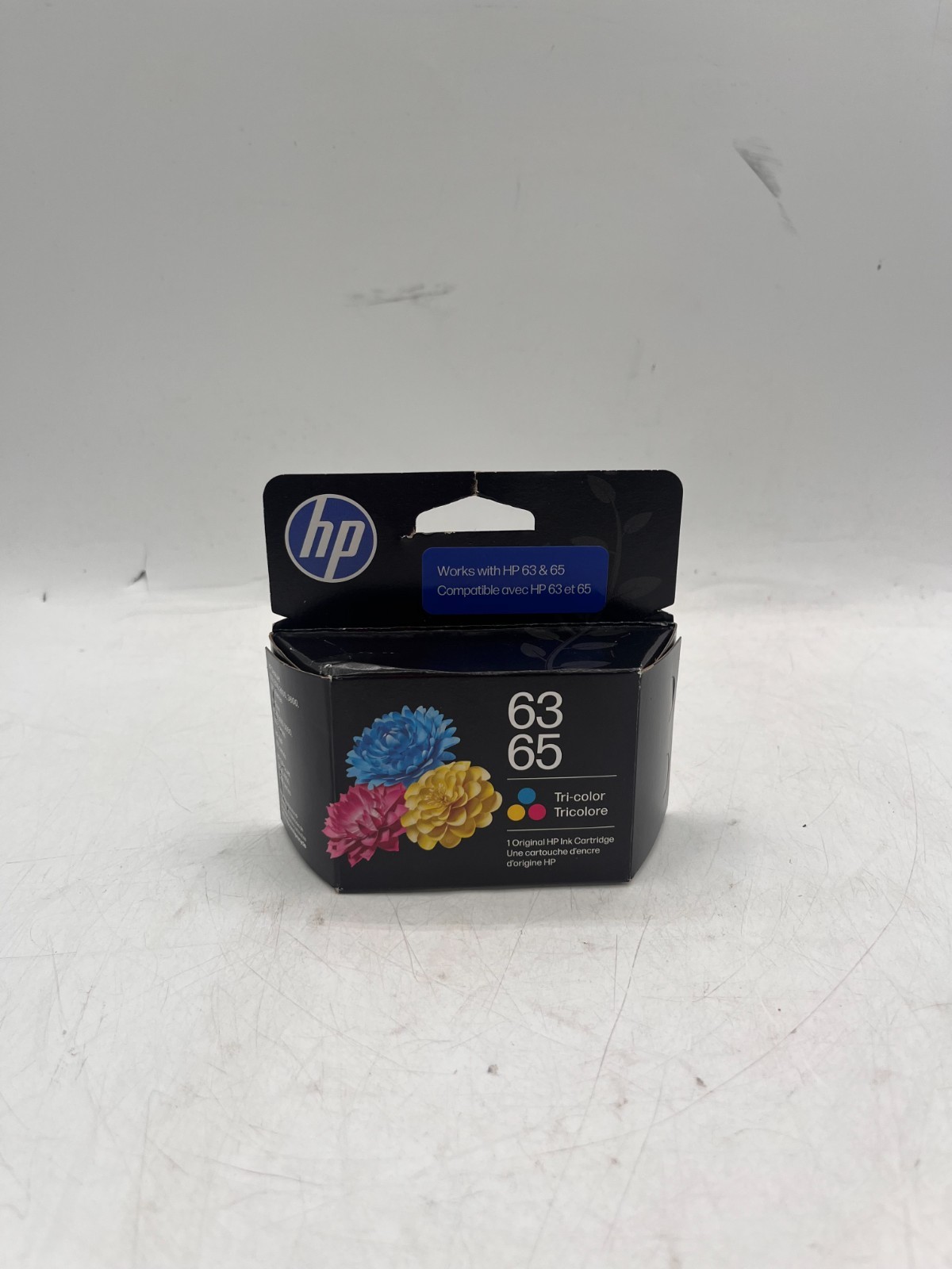 HP 63/65 Tri-color Original Ink Cartridge, B7RT2AN
