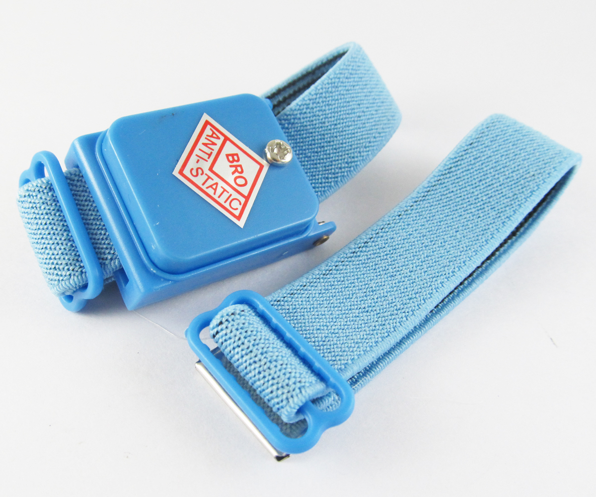 50pcs Blue Anti Static Antistatic ESD Wrist Strap Cordless Wireless Wrist Strap