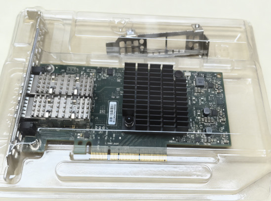 Dell 20NJD MRT0D Mellanox CX4121C 25GbE 2-Port PCI-e 3.0 x8 NIC SFF both bracket