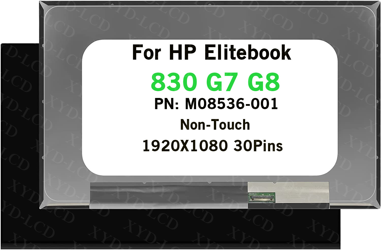 LCD 13.3in 30Pins N133HCA-E5A FHD 1920X1080 LED Non-Touch Screen Display Panel