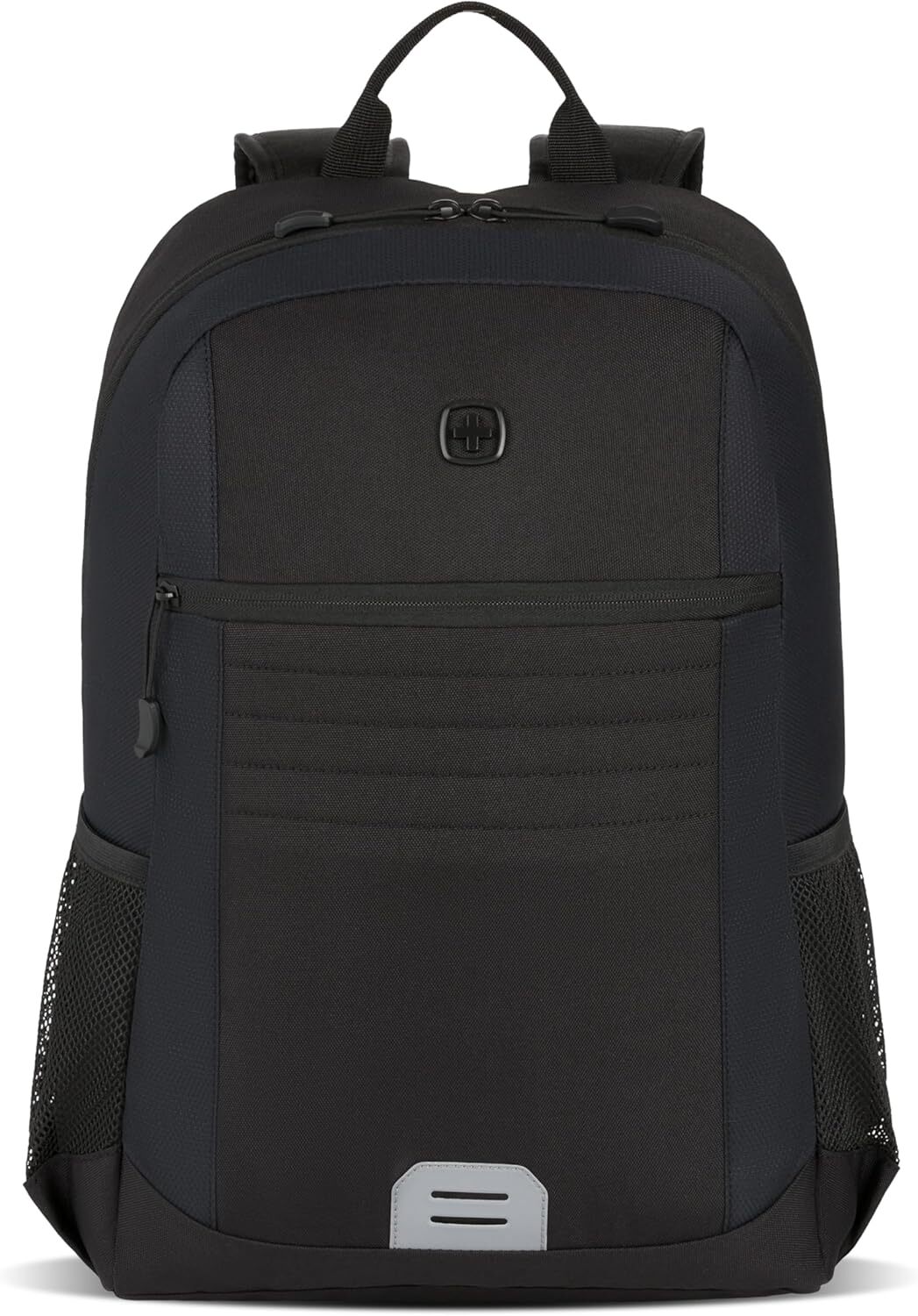 SwissGear Intro Laptop Backpack, Black, 17.5”x12”x6” 