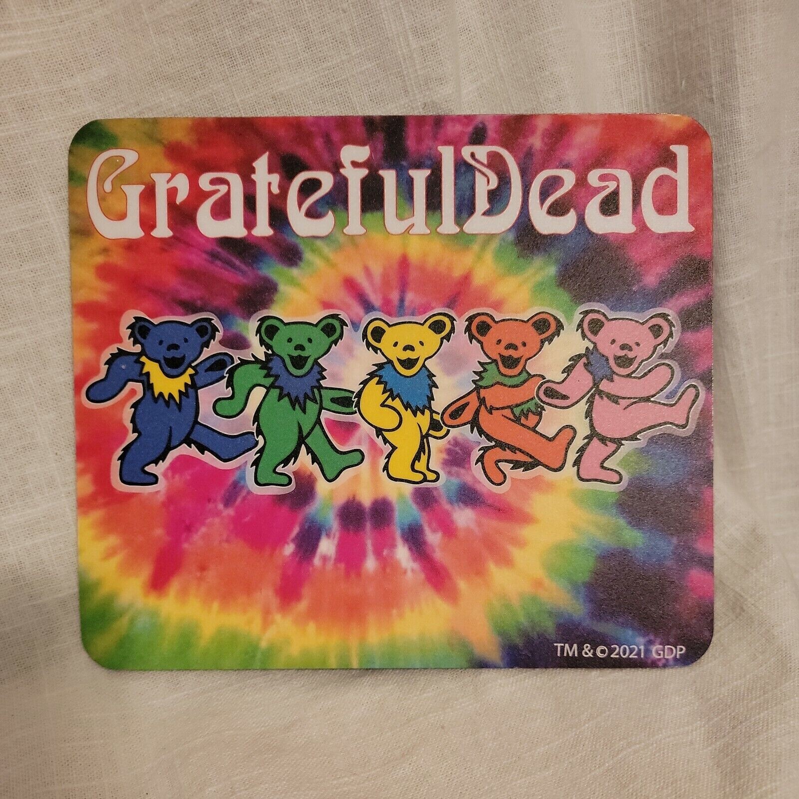 Grateful Dead Dancing Bears Mouse Pad - The Dancing Bears on a no slip mouse pad