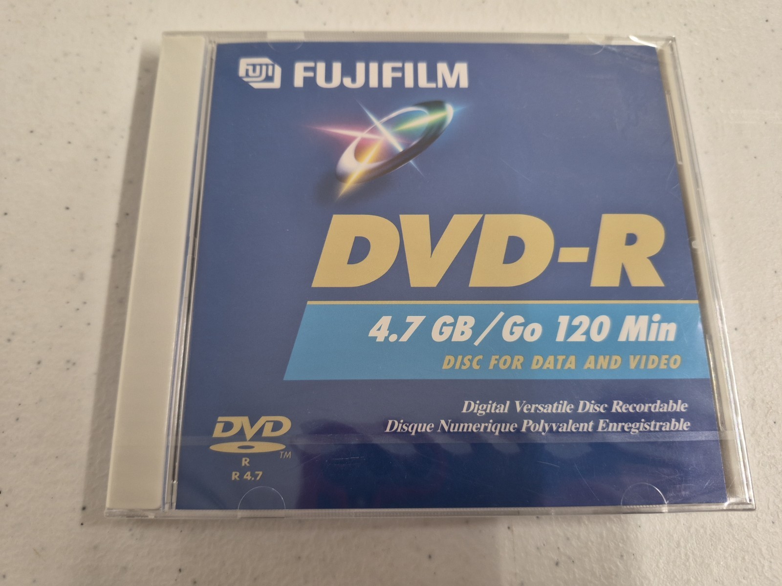 Fujifilm DVD-R 4.7 gb  unopened sealed New NOS 120 Min Data Video
