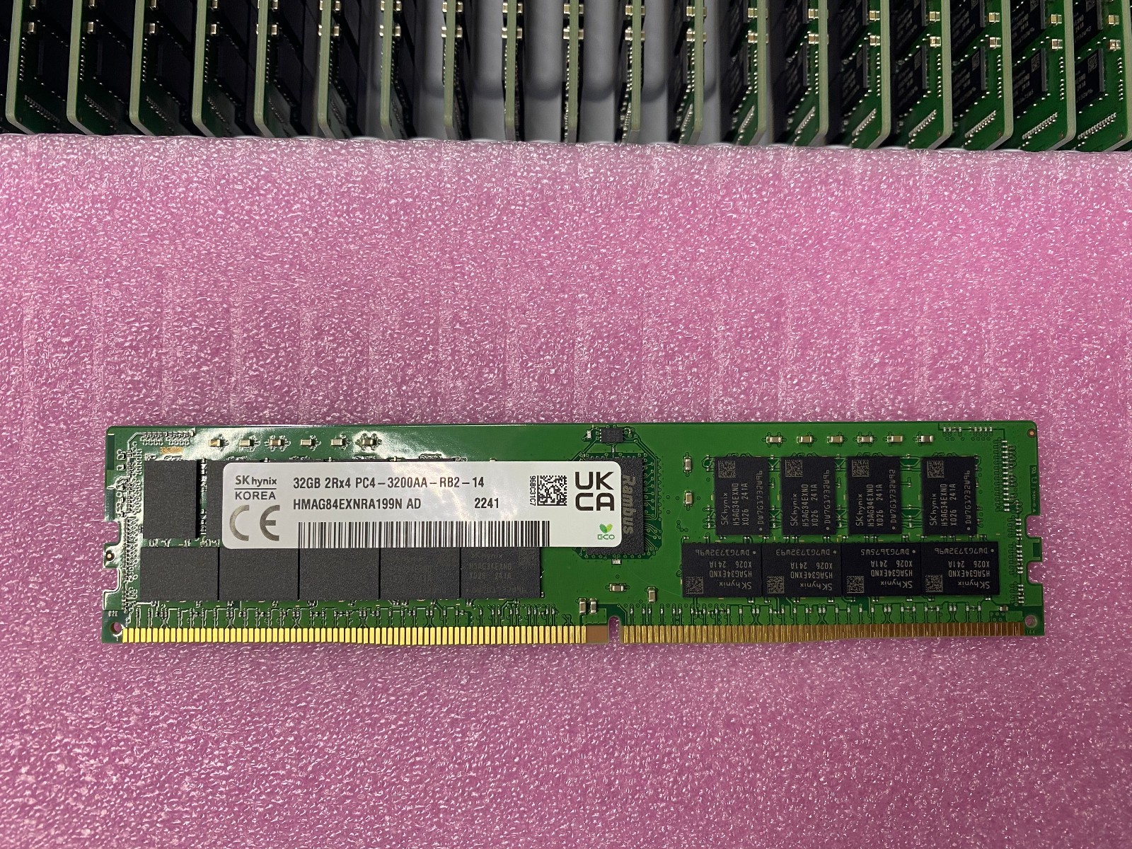 Hynix 32GB 2Rx4 PC4-3200AA PC4-25600 HMAG84EXNRA199N ECC RDIMM Server Memory New