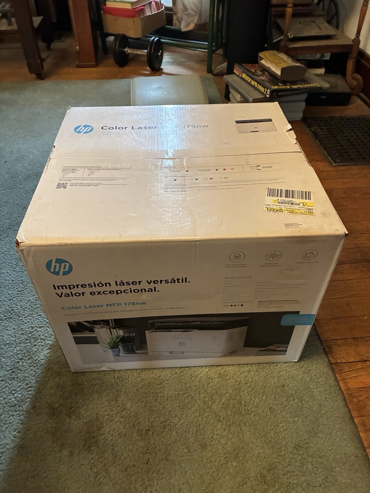 Hewlett Packard HP Laser jet Laserjet MFP 178NW MFP178NW Printer New NOS 