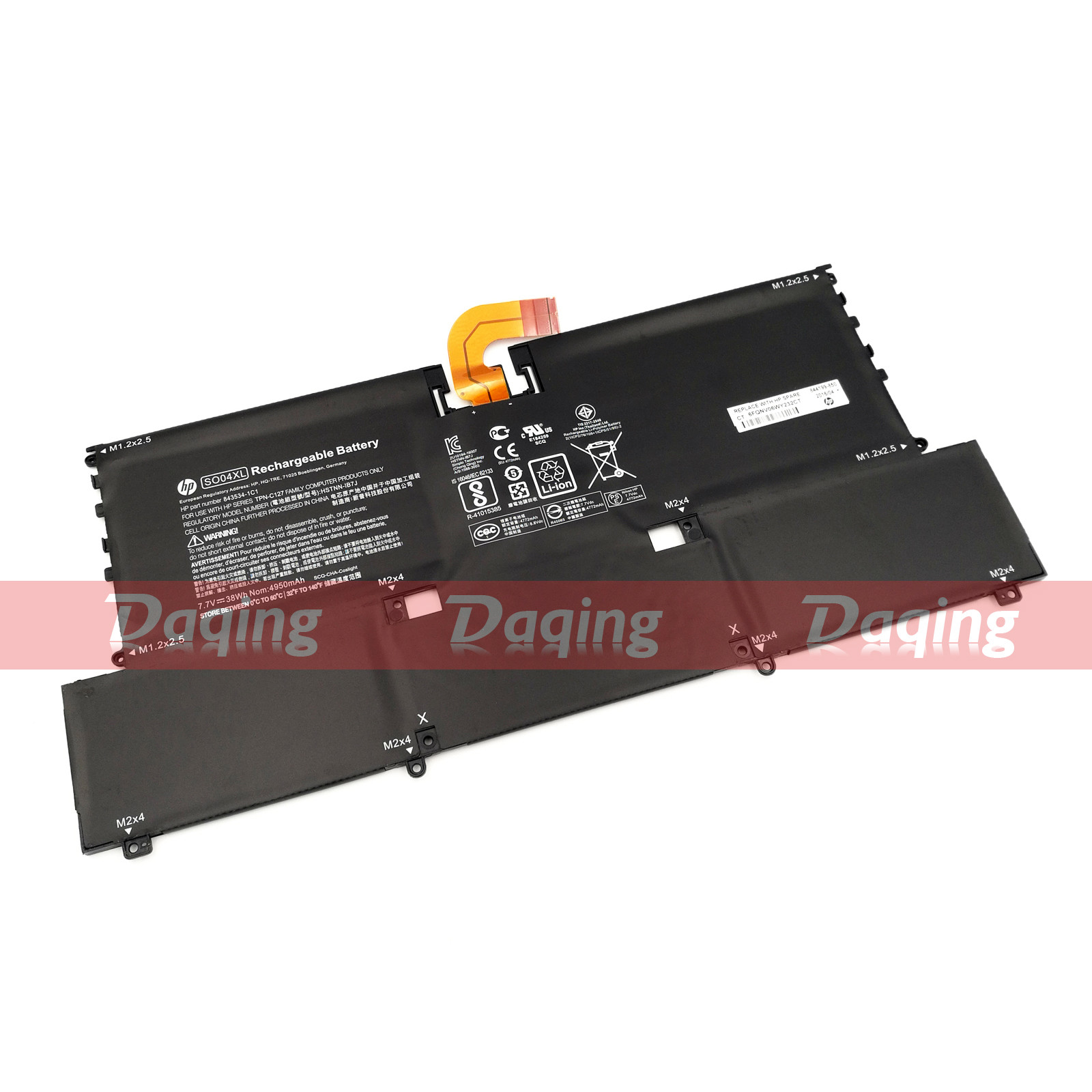 New Original SO04XL Battery for HP Spectre Pro 13 G1 13-V000 844199-855 TPN-C127