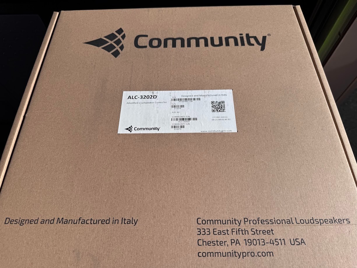 Bi AMP Community ALC 3202