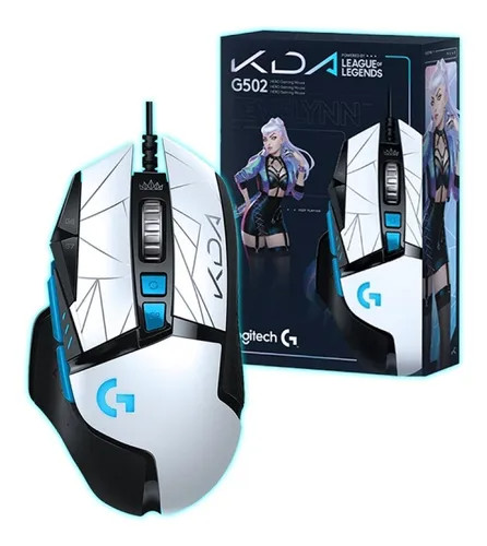 Logitech G502 Hero K/DA League of Legends Wired Gaming Mouse