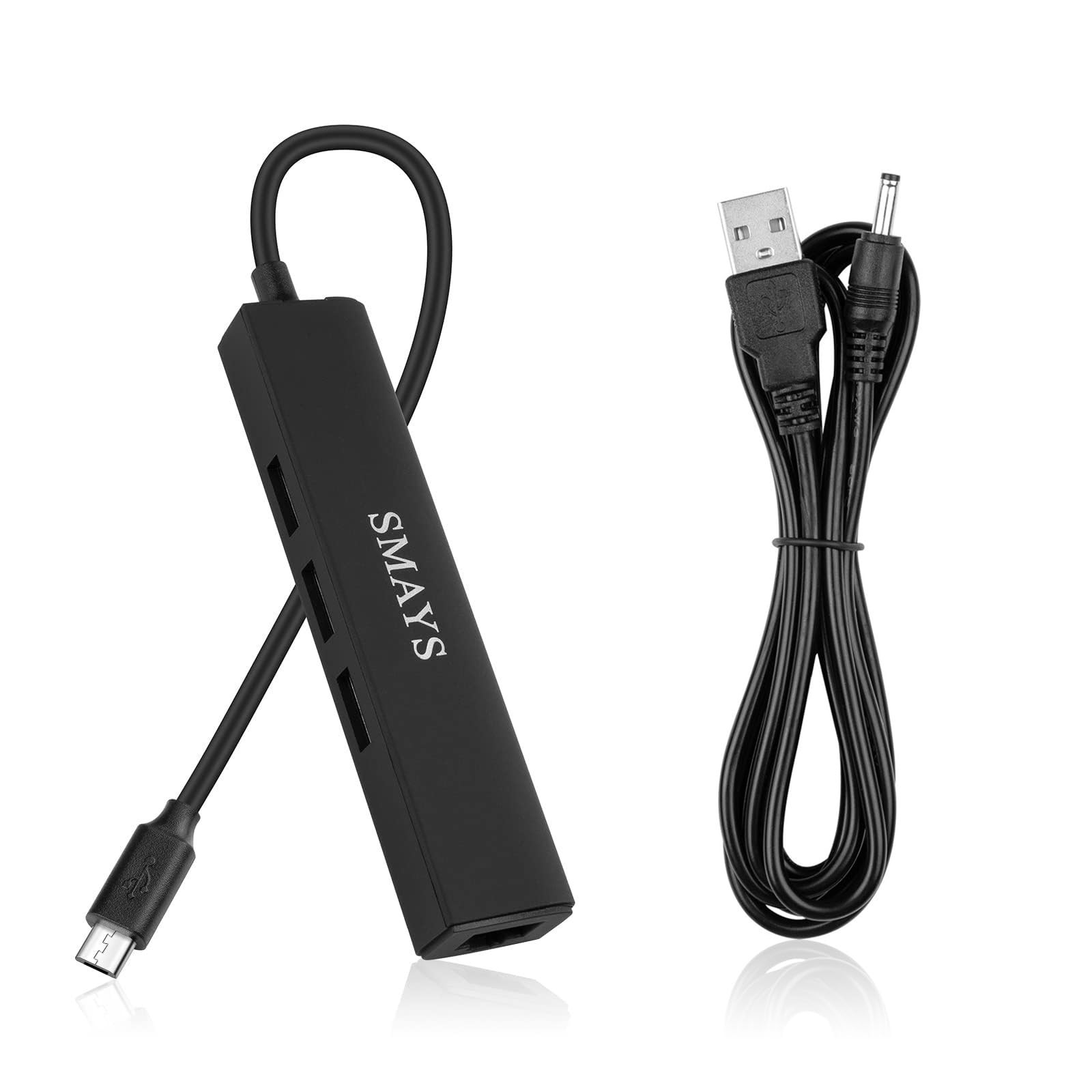 Ethernet Adapter For Onn Android TV 4K Streaming Device Micro USB OTG Hub