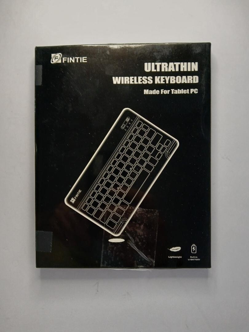 Fintie Ultra-Thin Wireless Keyboard -Thinner Than My Patience on Mondays