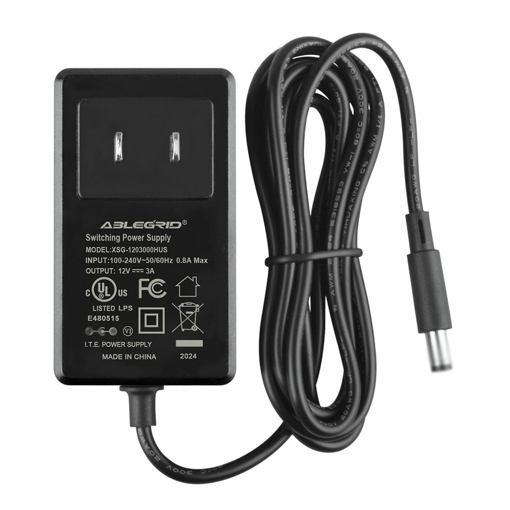12V 3A AC Adapter Charger For UltraBrite SL9067 COSTCO NO. 1055778 Power Supply