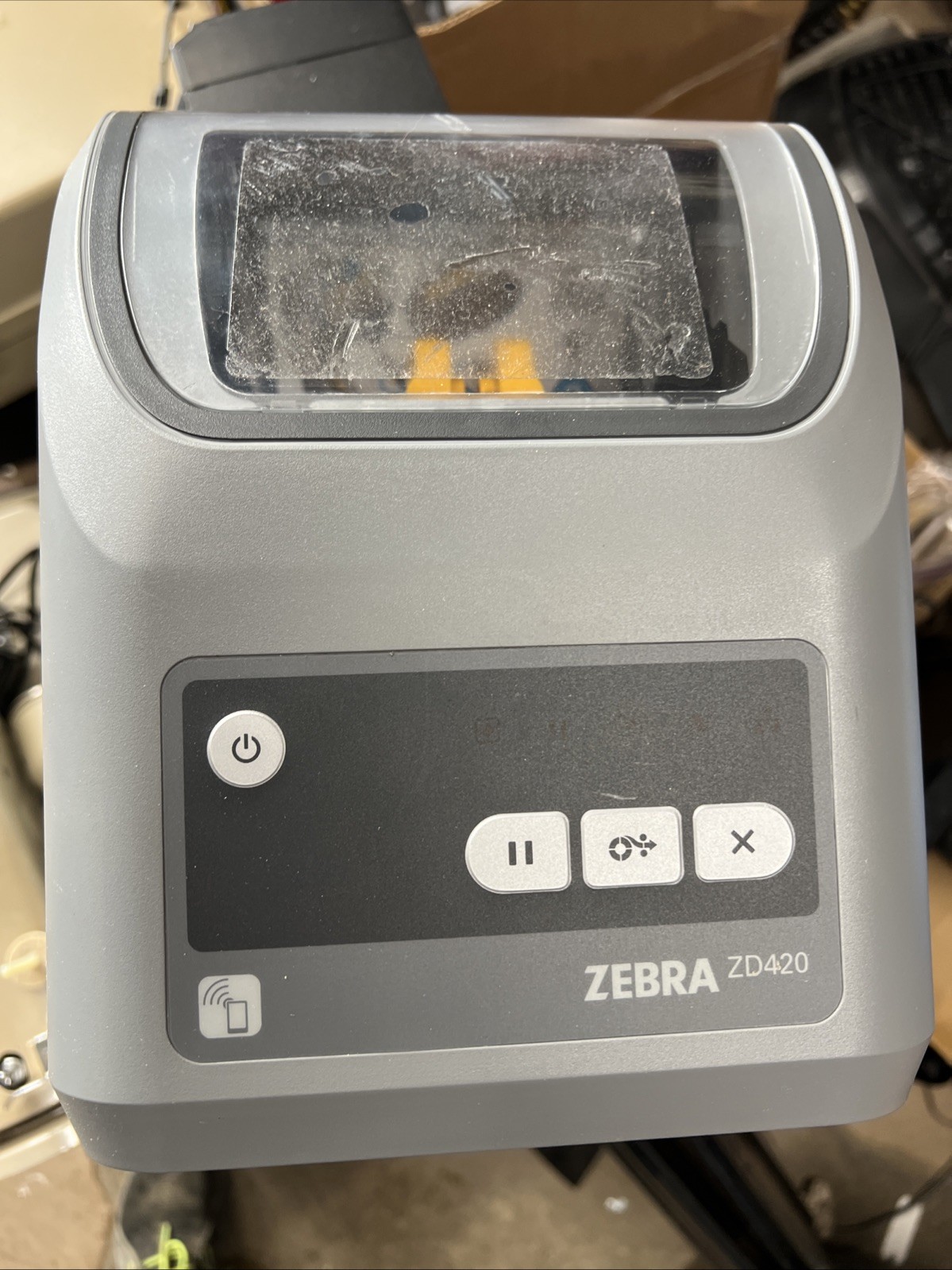 Zebra ZD420 Thermal Transfer Barcode Label Printer Ethernet USB UNTESTED