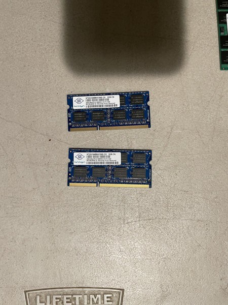 2-NANYA2 GB 2Rx8 PC3 10600S DDR3 9-10-F2 1333 NonProfit EDU ORG