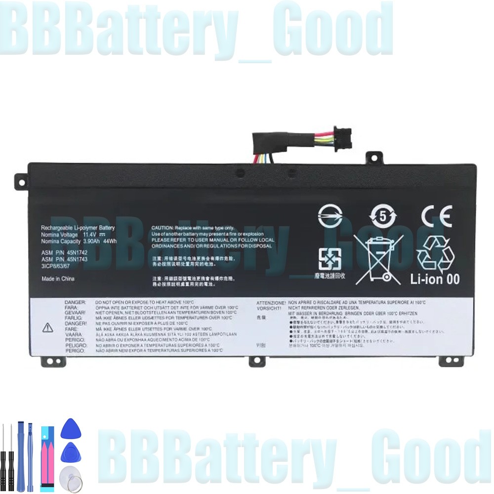 45N1740 45N1741 45N1742 45N1743 00NY639 Laptop Battery for Lenovo Thinkpad T550