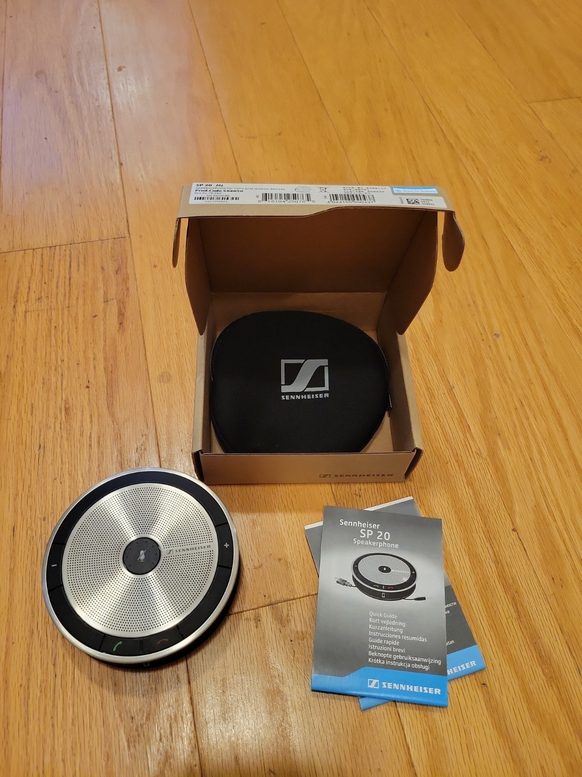 Sennheiser SP 20 ML Speakerphone – Business USB & 3.5mm – Skype/Teams – Open Box