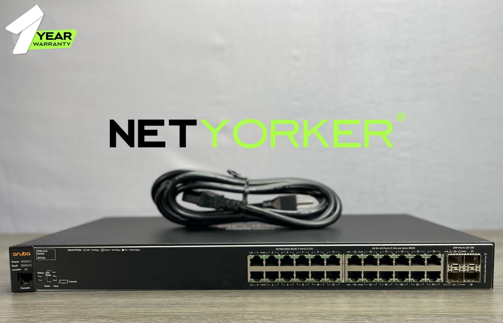 HP Aruba J9776A 2530-24G 24 Port Network Switch - Same Day Shipping