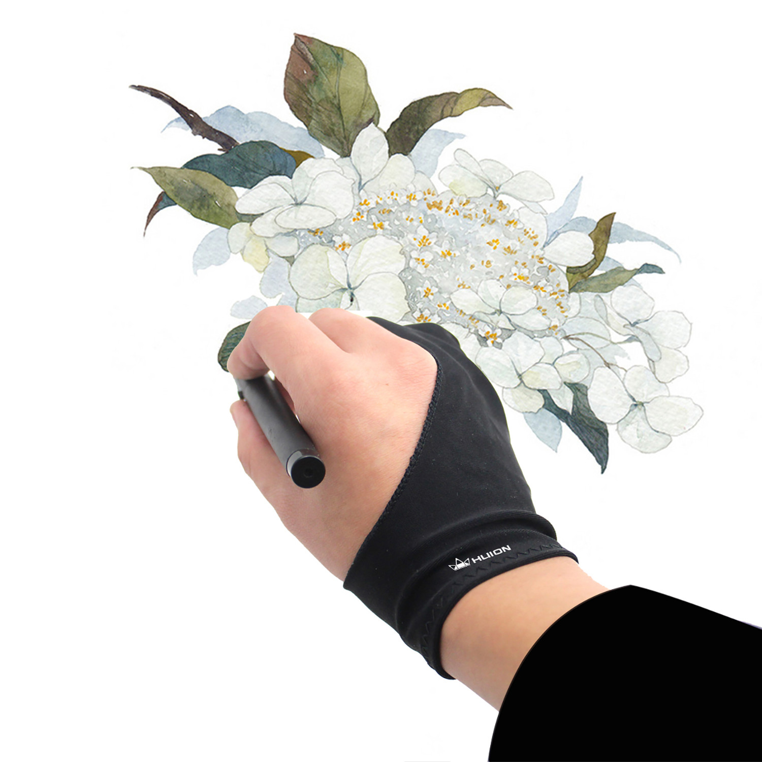 Huion Professional Free Size Artist Drawing Glove for Graphic Drawing Tablet US