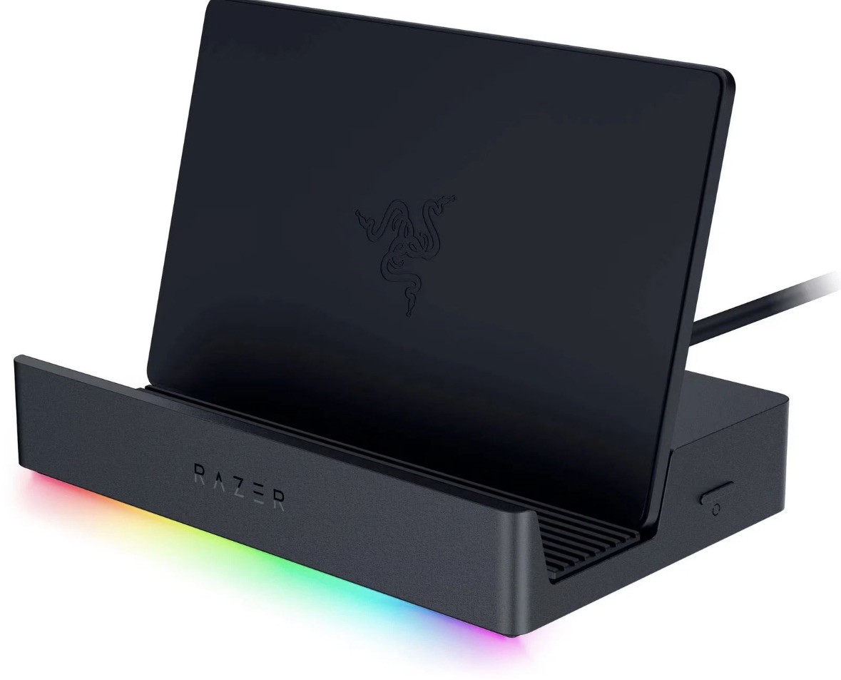 Razer - Handheld Dock Chroma with 100W Power Delivery for Mobile Gaming or Ta...
