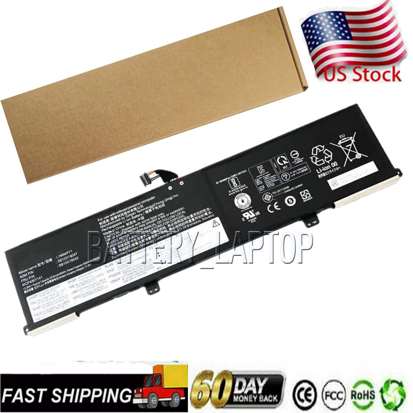 New L19M4P71 L19C4P71 Laptop Battery for Lenovo ThinkPad P1 X1 Extreme Gen 3rd