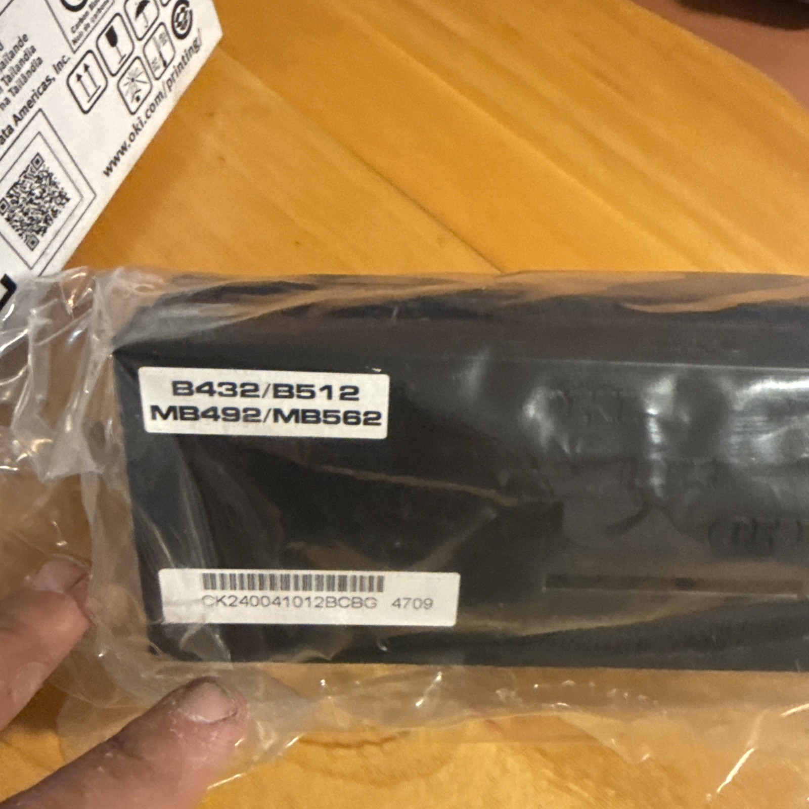 Oki Data 45807110 B432/ b512/mb492/mb562 Toner Cartridge - Black