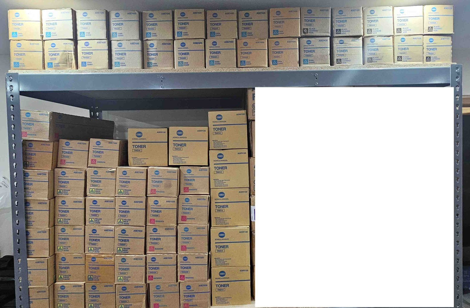 Konica Minolta Toner TN622 C , M , Y or K  - Cyan Magenta Yellow Black