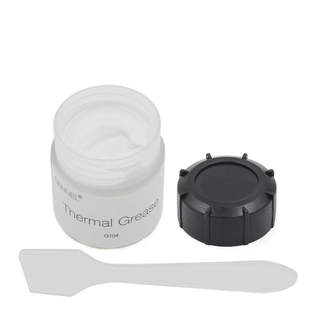 	GENNEL 20g White Thermal Conductive Compound Grease Heat Sink Paste	