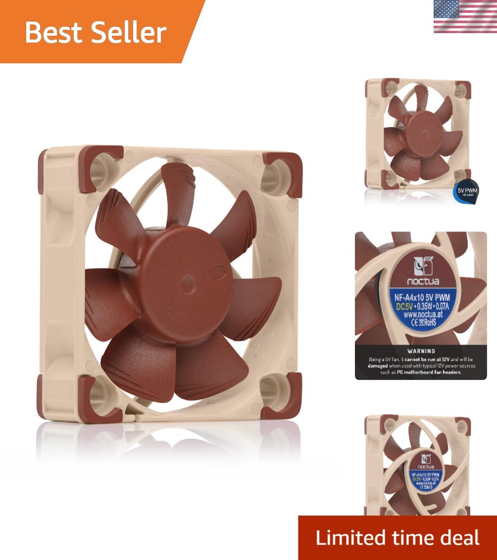 High-Performance Quiet Fan 40mm