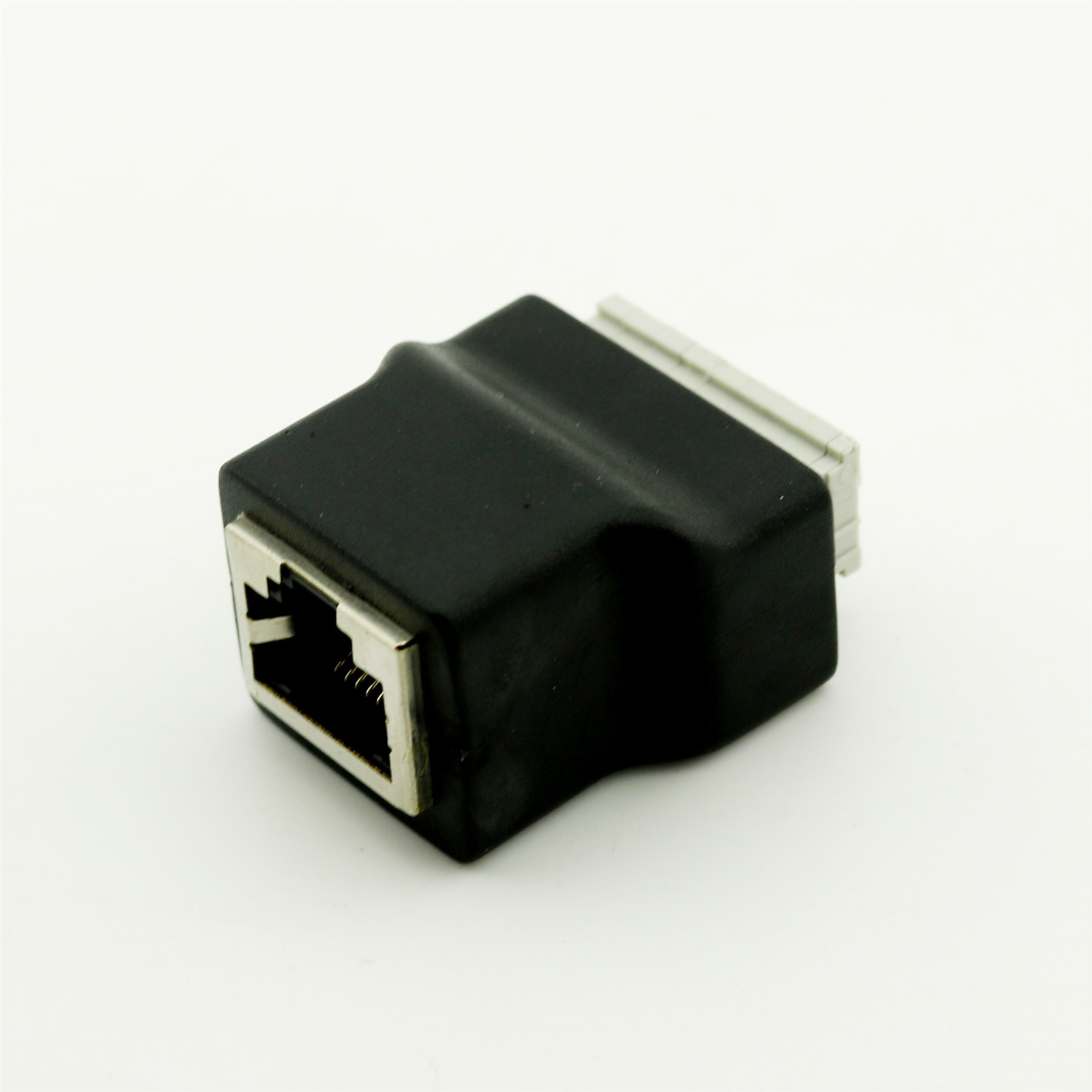 1pc RJ45 to Spring Terminal Adaptor RJ45 Female to 8 Pin Connector RJ45 Splitter