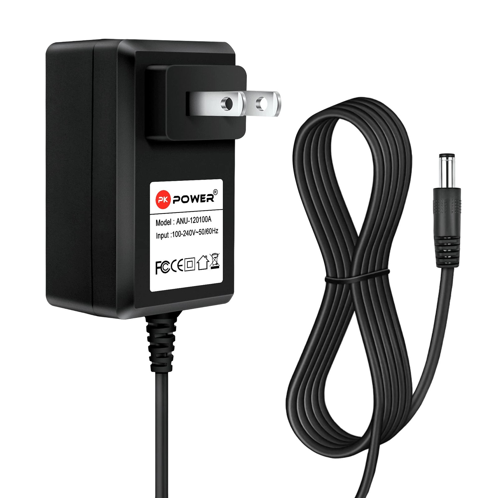 PKPOWER AC Adapter for Pyle PIH30R UHF Wireless Headphones System Black