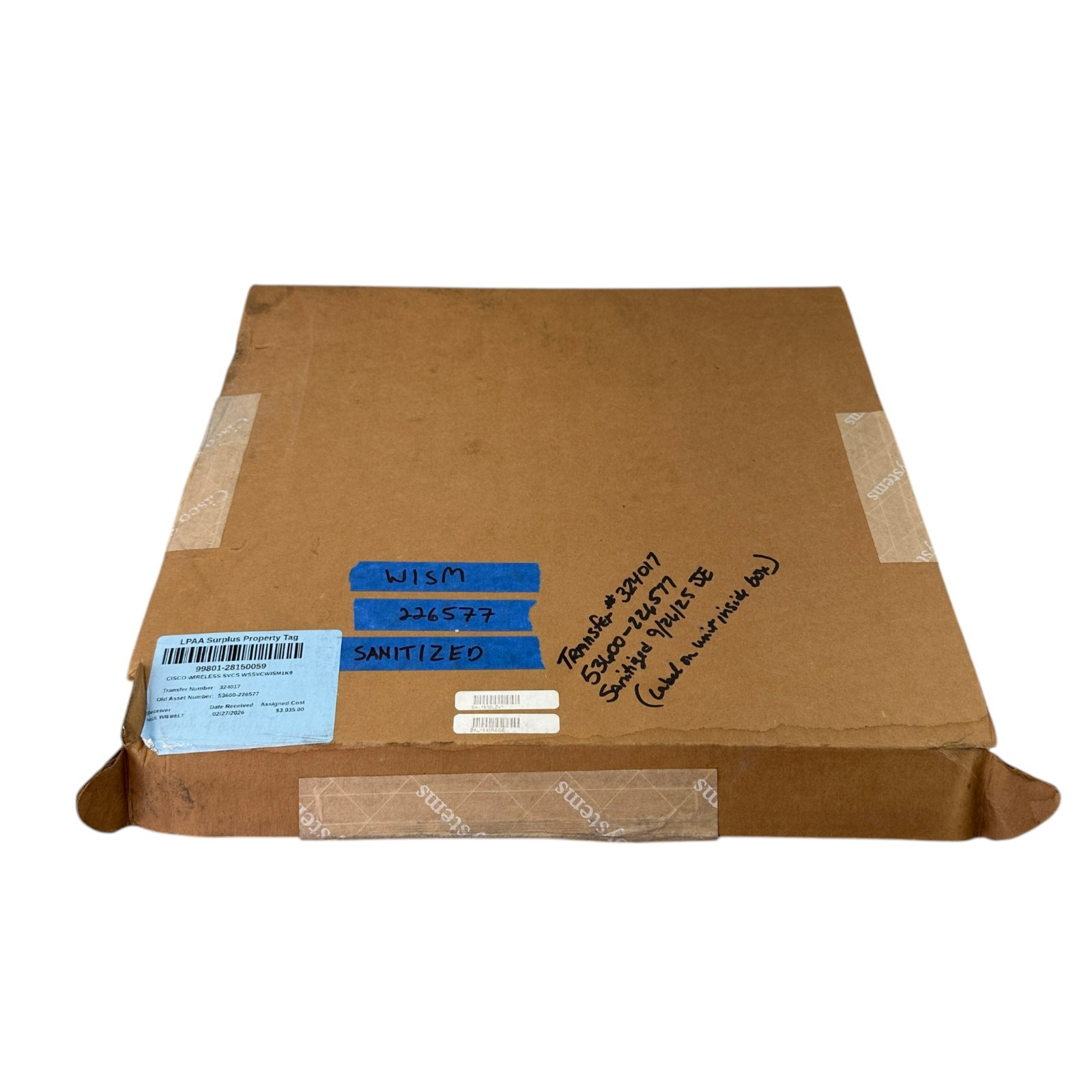 Cisco WS-SVC-WISM-1-K9 V06 Catalyst 6500 WiSM Wireless Services Module Board