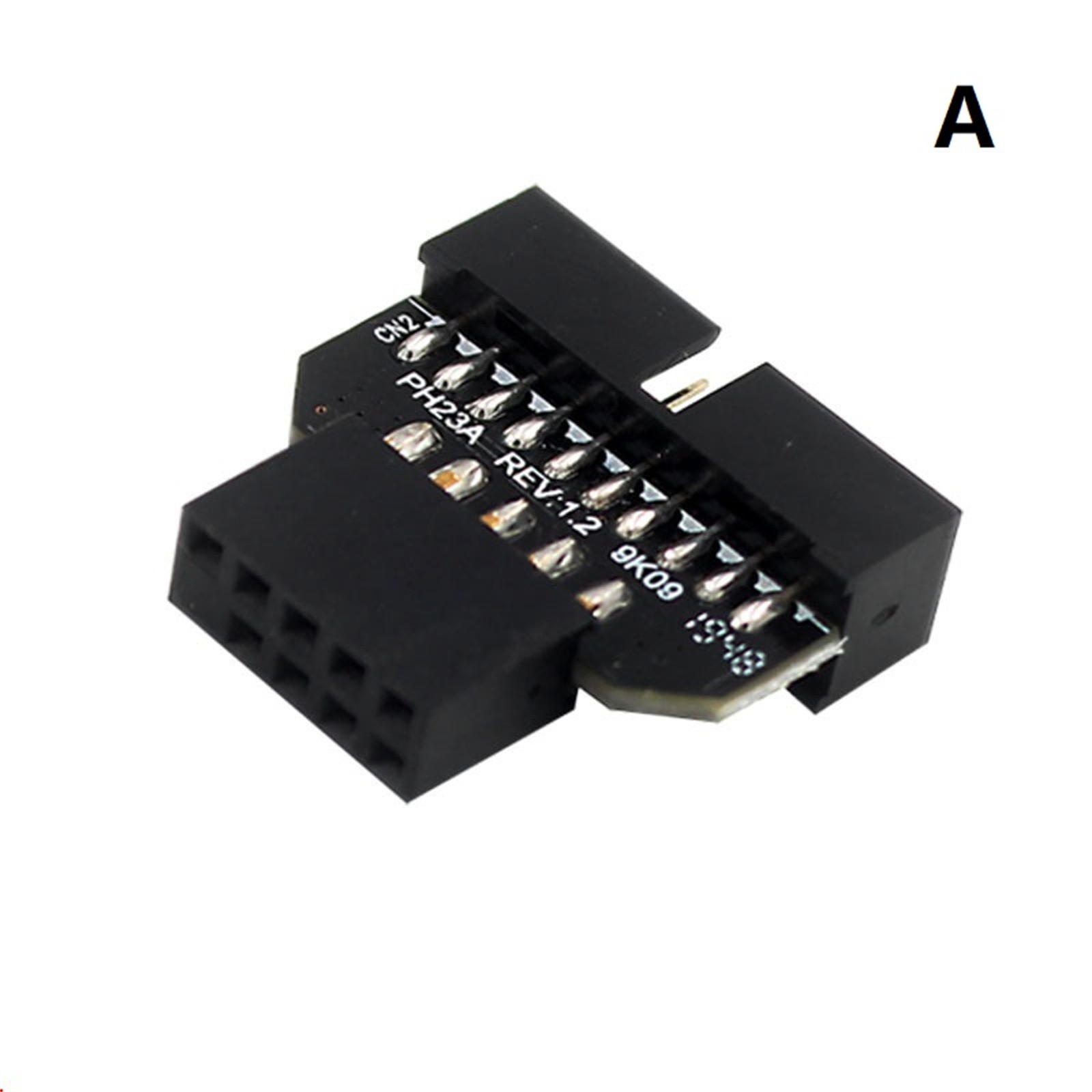 New Panel Plug-in Adapter Computer Motherboard USB3.0 19/20pin To USB2.0 9pin nn