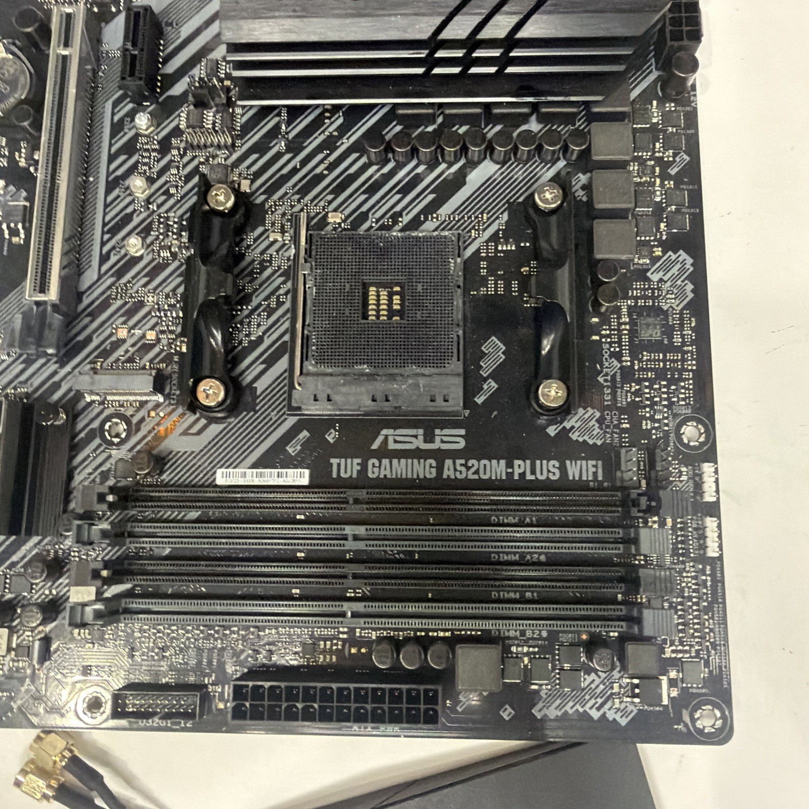 Asus TUFGAMINGA520MPLUSWIF TUF Gaming A520M-Plus WIFI Micro ATX (New No Box)