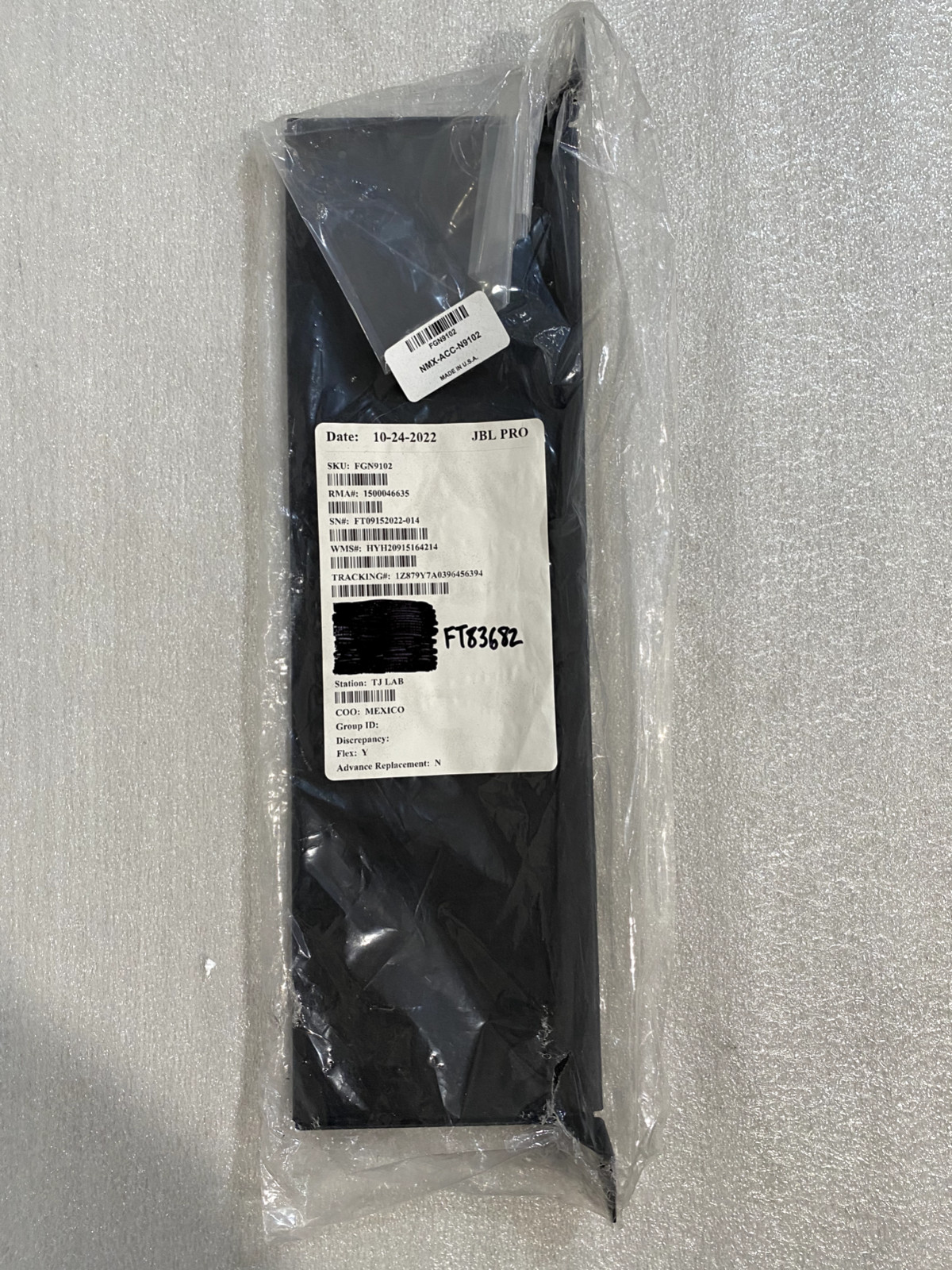 AMX NMX-ACC-N9102 1RU Rack Shelf for Two Side-by-Side SVSI N-Series Encoders