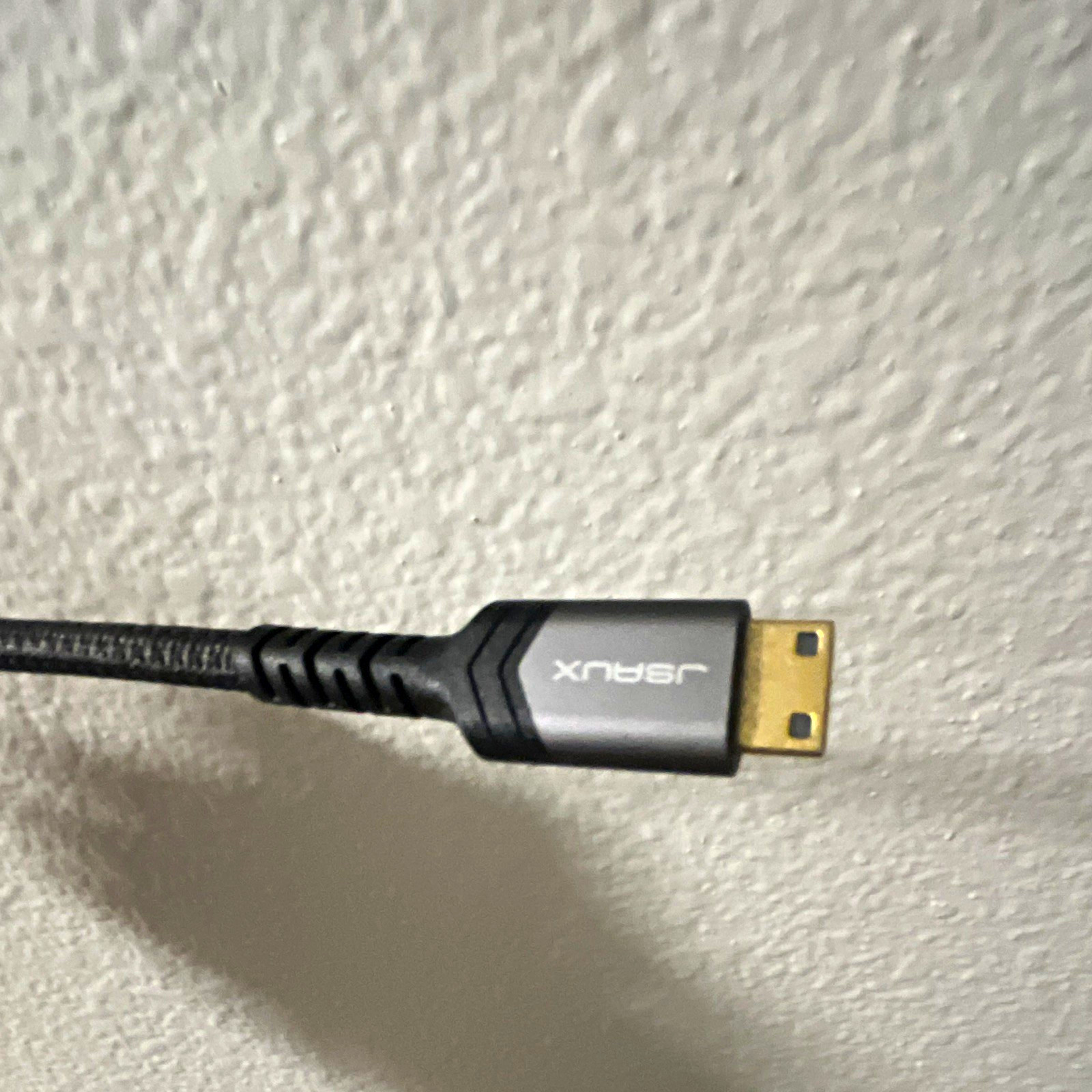 JSAUX 4K HDMI Male to USB-C Female Adapter Cable Black 1:1 (No Split)